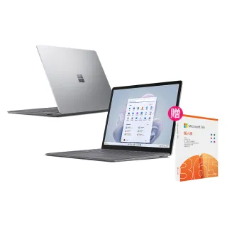 【Microsoft 微軟】微軟365個人版★13吋i5輕薄觸控筆電(Surface Laptop5/i5-1235U/8G/512G/W11-白金)