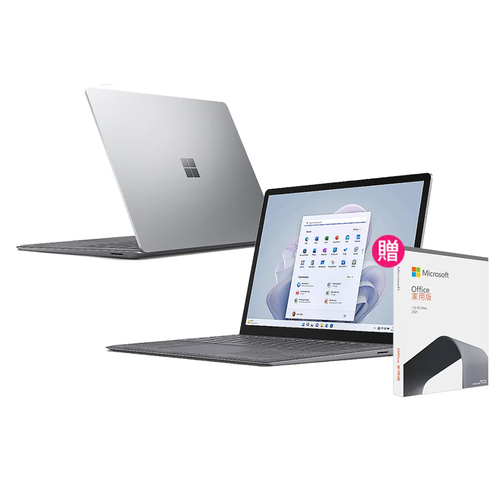 Microsoft 微軟】Office 2021☆13吋i5輕薄觸控筆電(Surface Laptop5/i5