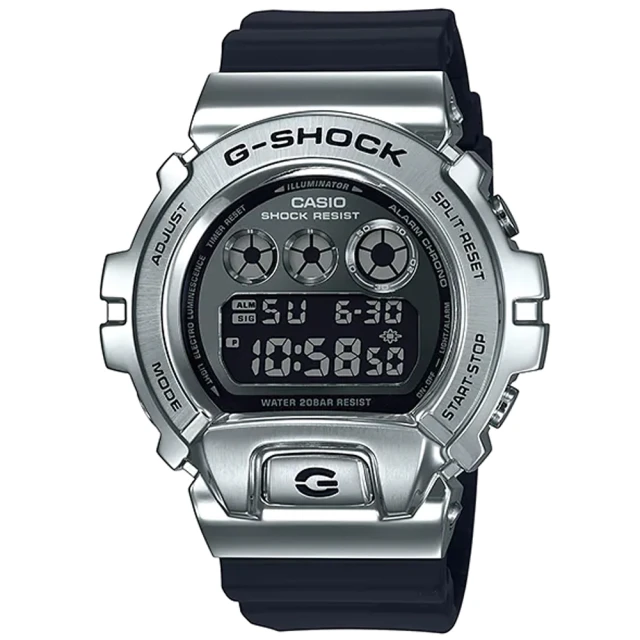 CASIO 卡西歐 G-SHOCK 街頭時尚雙顯腕錶(GM-6900-1)