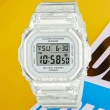 【CASIO 卡西歐】BABY-G 簡約纖薄方形電子腕錶 禮物推薦 畢業禮物(BGD-565S-7)