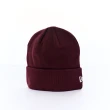【NEW ERA】NEW ERA 男女 保暖帽 毛帽 NEW ERA 暗紅(NE70534812)