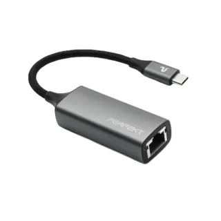 【PERFEKT】USB Type C 轉 RJ45 轉接頭 2.5G網路孔轉接器(網路 連接器 鋁合金 PT-53010)