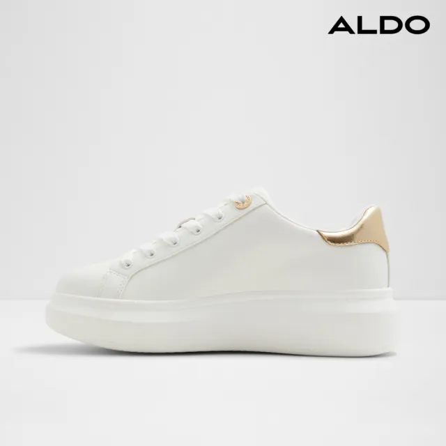 【ALDO】雙11★REIA-流行百搭款小白鞋-女鞋(白金)