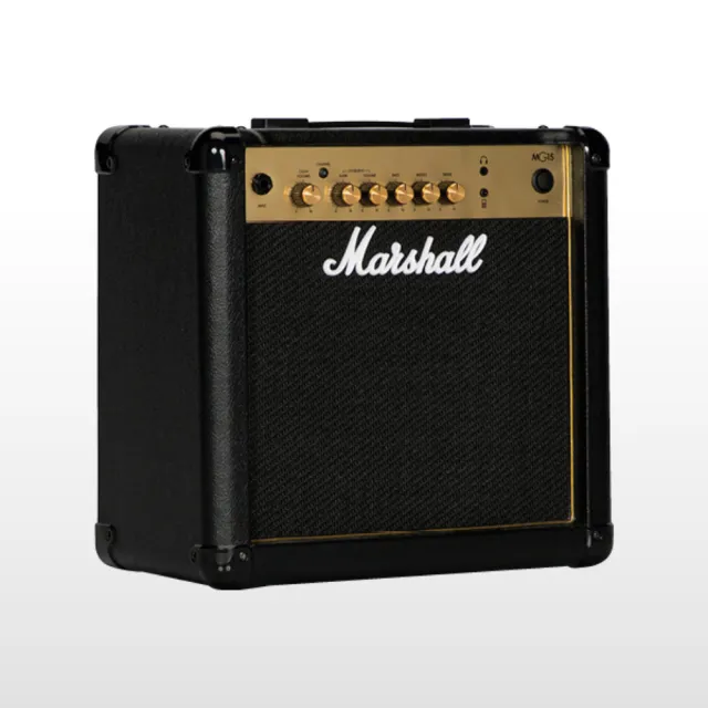 【Marshall】MG15 Gold 15瓦電吉他音箱(原廠公司貨 商品皆有保固一年)