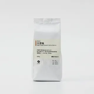 【MUJI 無印良品】咖啡豆 中深焙 ２２５ｇ