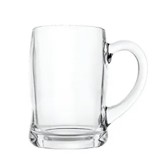 【泰國UNION】玻璃有柄啤酒杯馬克杯447cc(二入組)