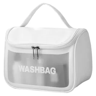 【AHOYE】透明防水盥洗包(收納包 旅行化妝包 旅行用包 化妝包)