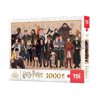 【TOi 圖益】拼圖1000片-哈利波特系列-人物合集(DIY生日插畫桌遊桌遊新年禮物交換禮物)