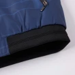 【ROBERTA 諾貝達】男裝 藍色休閒外套-質地舒適柔軟(秋冬薄款)