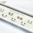 【Golicc】耳環  一周耳釘 倒數日期 7日 心情套裝組(飾品 耳飾 禮物 週年慶 滿額贈)