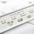 【Golicc】耳環  一周耳釘 倒數日期 7日 心情套裝組(雙十 萬聖節 生日 飾品 耳釘 耳飾 耳墜 禮物)