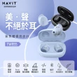 【Havit 海威特】低音環繞入耳式真無線藍牙耳機TW955(藍牙5.1穩定連接/高清音質)
