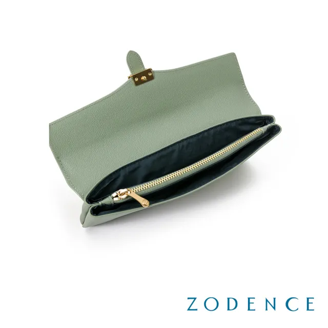 【ZODENCE 佐登司】RING進口真皮簡式長夾(多色)