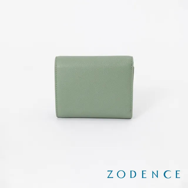 【ZODENCE 佐登司】RING進口真皮簡式短夾(多色)
