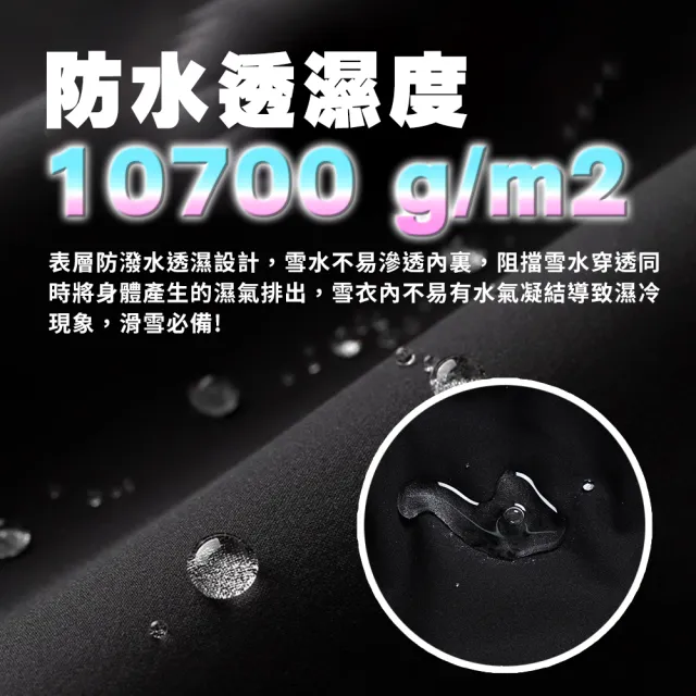 【TAS 極限運動】夢幻款 兒童時尚雪衣 滑雪服(防風立領 雪裙設計 雪地專用 滑雪雪衣 專業雪衣  滑雪)
