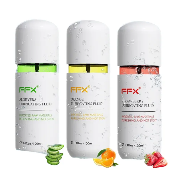 【FFX】水果味潤滑液100ml 草莓 柳橙 蘆薈(女性潤滑油 潤滑液 人體潤滑液 潤滑劑)