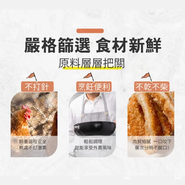 【巧食家】香酥無骨香雞排 X2盒 共10片(425g/5片/盒)