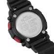 【CASIO 卡西歐】G-SHOCK 黑紅潮流雙顯腕錶 母親節 禮物(GA-2200BNR-1A)