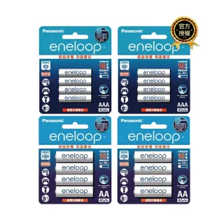 【Panasonic 國際牌】eneloop 充電電池3號8入+4號8入