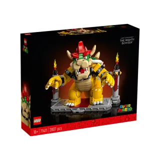福利品【LEGO 樂高】超級瑪利歐系列 71411 巨無霸庫巴(庫巴魔王 模型)