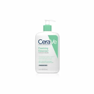 【CeraVe 適樂膚】溫和泡沫潔膚露(473ml/泡沫質地)