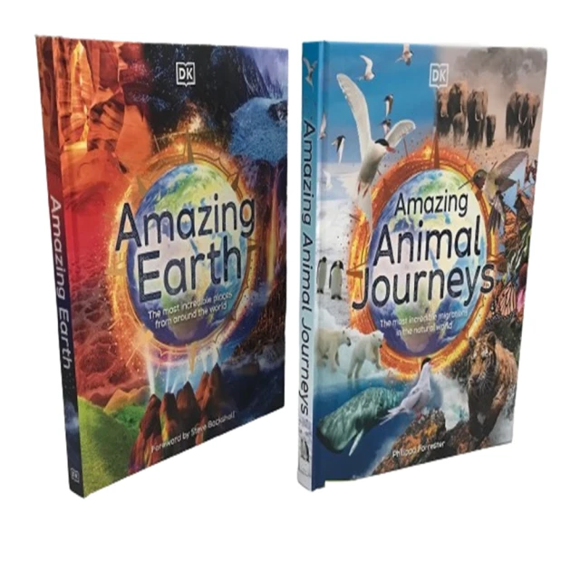 【DK Publishing】Amazing Earth + Amazing Animal Journeys