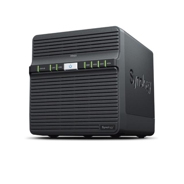 【Synology 群暉科技】搭 6TB x2 ★ DS423 4Bay NAS 網路儲存伺服器(HAT3300)