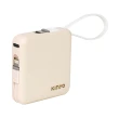 【KINYO】KPB-2302 5000mAh 10.5W 2孔輸出 小方塊行動電源(自帶線)