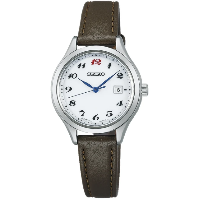 SEIKO 精工SEIKO 精工 官方授權S1 Laurel 製錶110周年紀念 限量 時尚太陽能女腕錶-27.8mm(STPX099J)