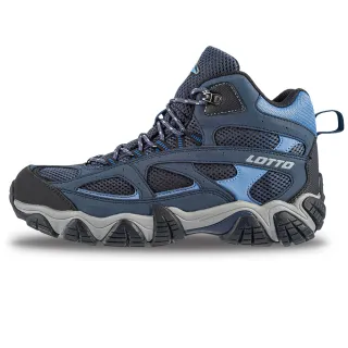 【LOTTO】男 Cougar 登山踏青鞋(藍-LT3AMO9146)
