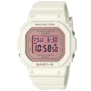 【CASIO 卡西歐】BABY-G 春日色調 櫻花粉方形電子腕錶 畢業禮物 送禮 推薦(BGD-565SC-4)