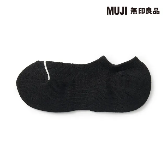 【MUJI 無印良品】男棉混足底圈絨厚織淺口直角襪(共5色)