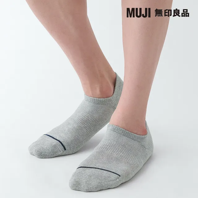 【MUJI 無印良品】男棉混足底圈絨厚織淺口直角襪(共5色)