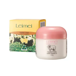 【Natures Care】Leimei綿羊油滋潤綿羊霜含維他命E 3入組(100%澳洲原裝進口)