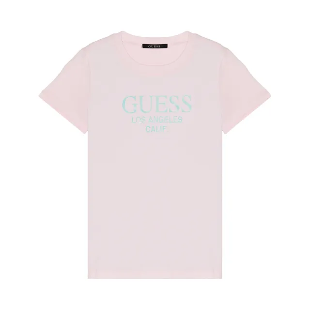 【GUESS】經典百搭LOGO短T(兩色可選)