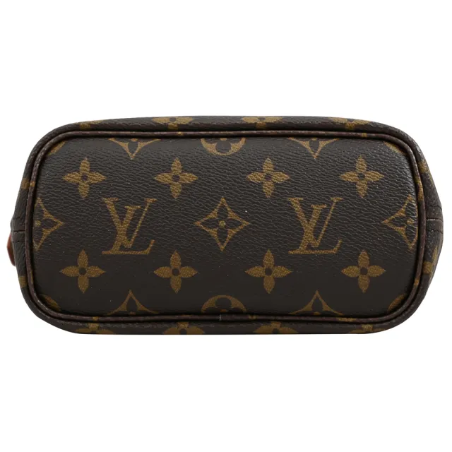 【Louis Vuitton 路易威登】LV M46705 Neverfull BB 經典印花手提斜背二合一零錢包兩用包(現貨)