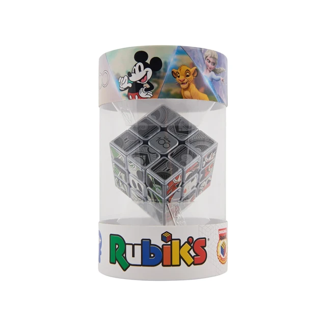 【Rubiks 魯比克】Disney 迪士尼100周年3x3魔術方塊聯名款(正宗1974年由Erno Rubik發明的魔術方塊)