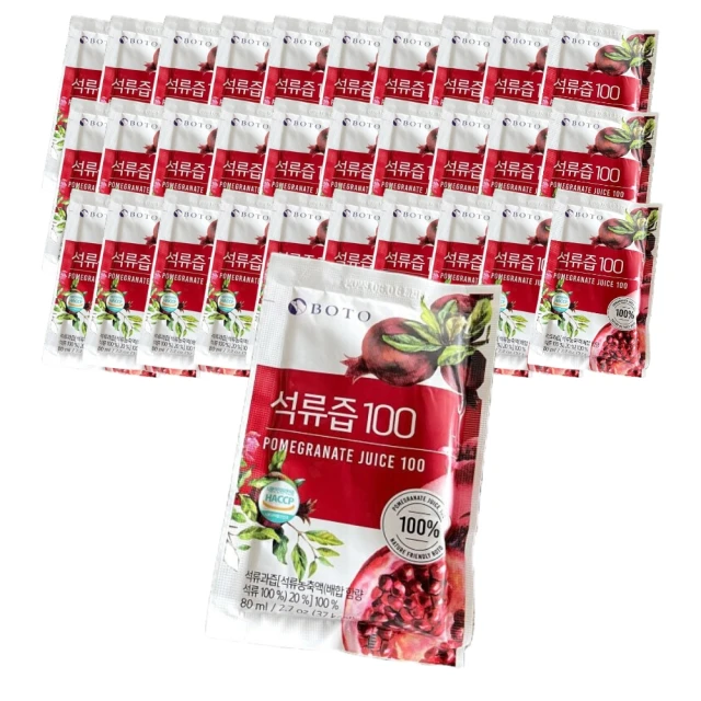 BOTO 韓國 桔梗水梨汁(80ml/包 30包 韓國原裝進