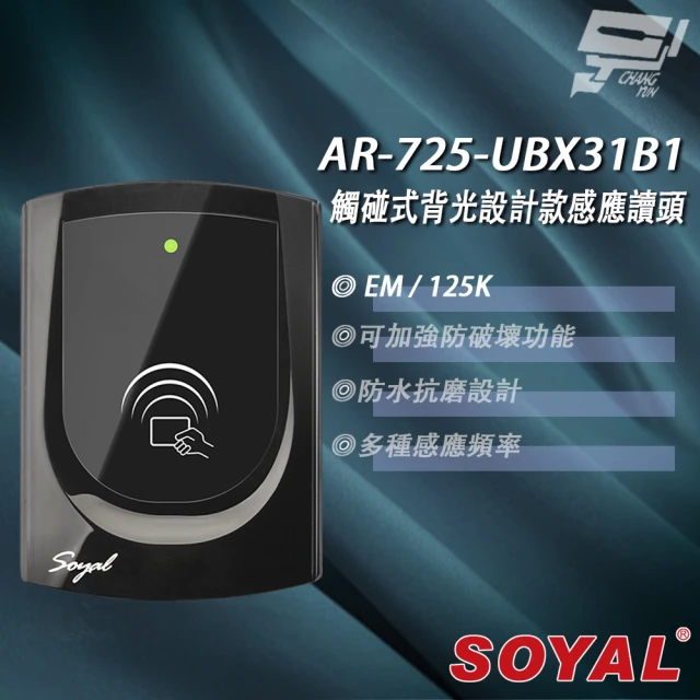 SOYAL AR-723-H E3 Mifare 深灰 感應