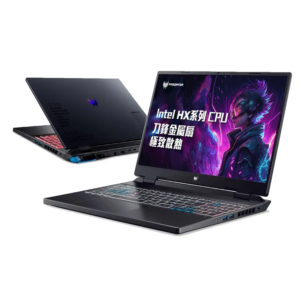 【Acer 宏碁】16吋i7 RTX電競筆電(Predator/PHN16-71-7121/i7-13700HX/16G/512G/RTX4050/W11)