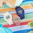 【CASIO 卡西歐】BABY-G 綻放花卉 經典時尚電子腕錶 母親節 禮物(BGD-565RP-4)
