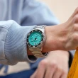【CITIZEN 星辰】蒂芬尼藍 情人節推薦 青春撞色機械錶 送行動電源(NJ0170-83X)