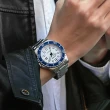 【CITIZEN 星辰】情人節推薦款 青春撞色機械錶-清新白 送行動電源(NJ0171-81A)