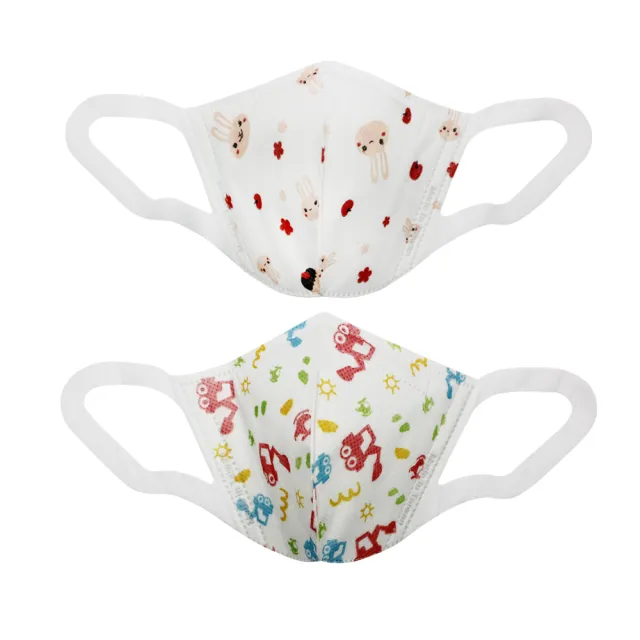【永猷】兒童3D立體醫用口罩2盒任選-50入/盒 (兔子/怪手)