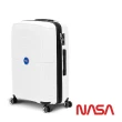【NASA SPACE】漫遊太空 科技感輕量24吋行李箱NA2000424-35(彗星白)