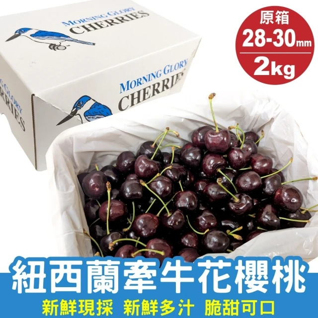 愛蜜果 智利空運草莓白櫻桃 淨重600GX2盒(2J / 2