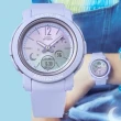 【CASIO 卡西歐】BABY-G 夜空閃耀群星 寬型運動手錶-藍(BGA-290DS-2A)