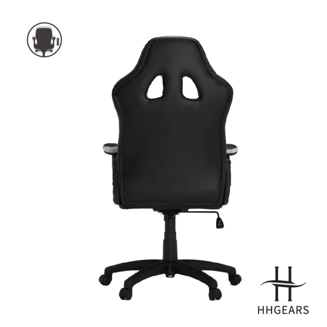 【HHGears】HHGears SM115 電競椅 黑白(原廠保固一年)