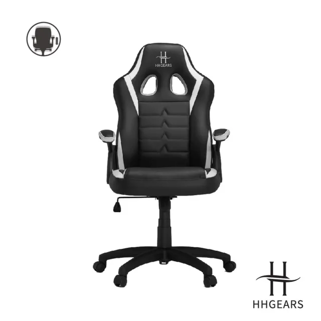 【HHGears】HHGears SM115 電競椅 黑白(原廠保固一年)