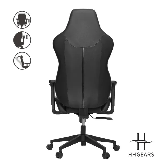 【HHGears】HHGears XL300 電競椅 黑(原廠保固一年)